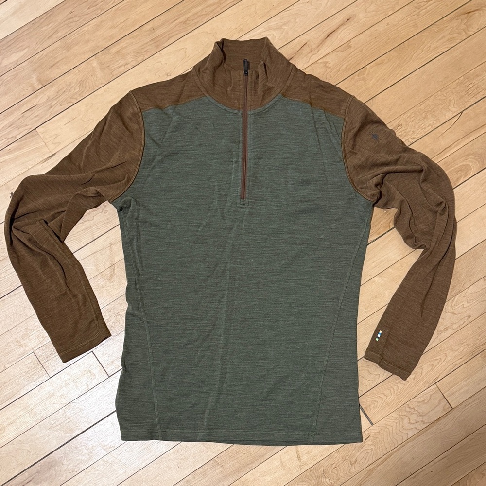 Smartwool Thermal Weight Merino Quarter Zip Baselayer